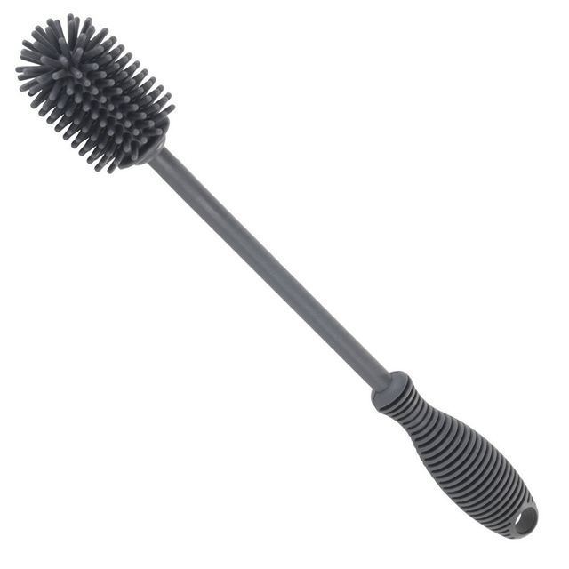 Perie de silicon pentru cupe, pahare, 25 cm, WENKO, antracit.