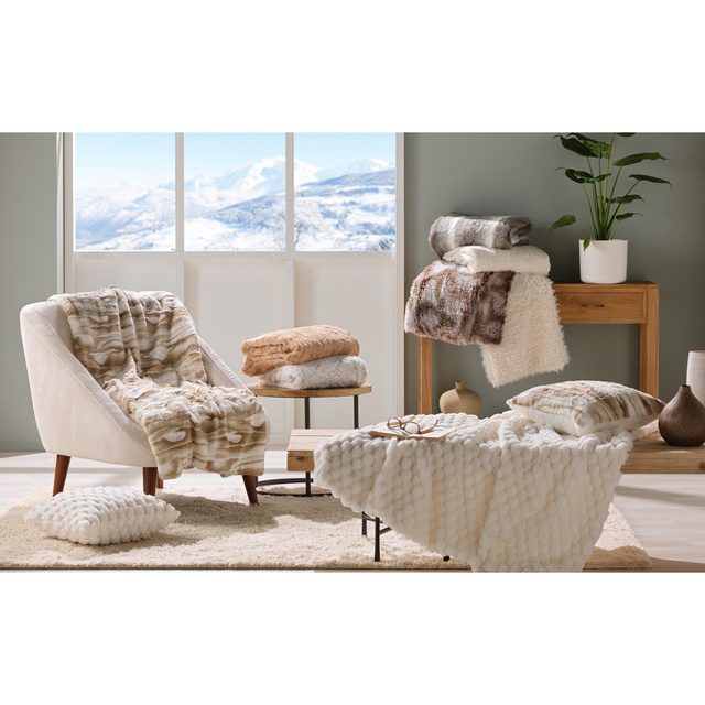 Pătură moale din blană artificială, SVEN, 180 x 220 cm