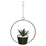 Plantă artificială FEEL, decor agățat în cadru, negru