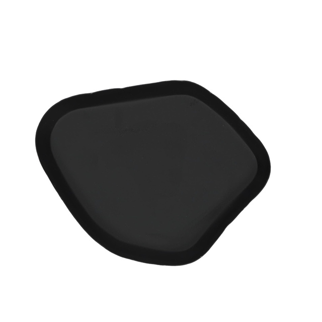 Tava decorativa metalica, 17,5 x 13,5 cm