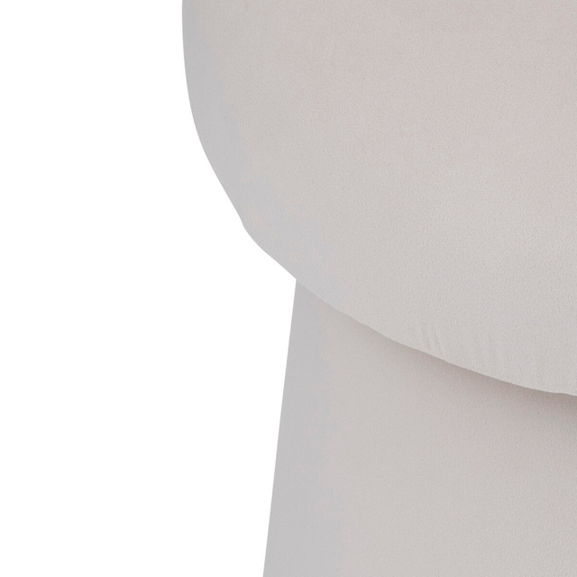 Taburet pouf rotund NOA, forma ciuperca, Ø 37 cm