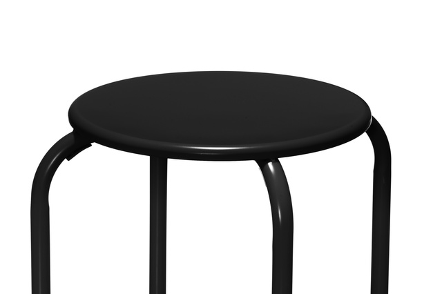 Scaun metalic, Ø 30 cm