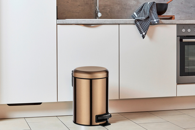 Coș de baie LEMAN, 3 L, WENKO, cupru