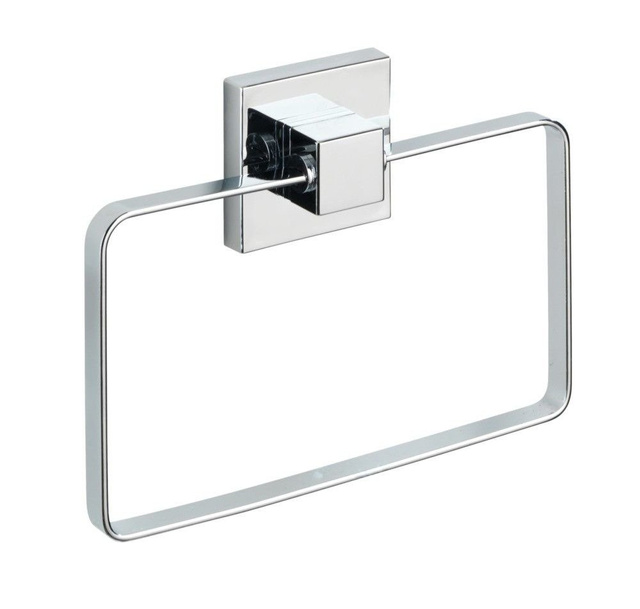 Suport baie universal Quadro, Argintiu, 18,5x14x3,5 cm, WENKO