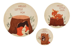 Pătură de lână cu o mascota, 75 x 100 cm