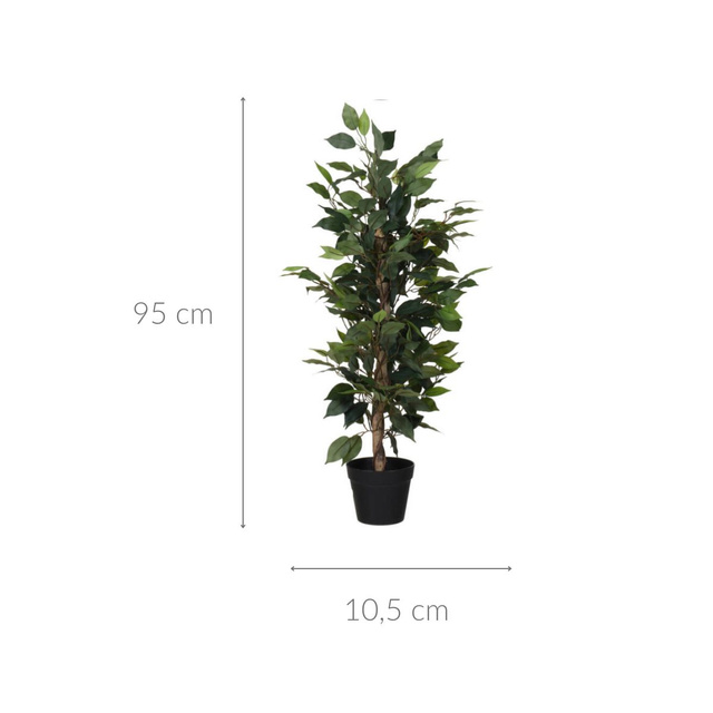 Planta artificiala in ghiveci, 95 cm