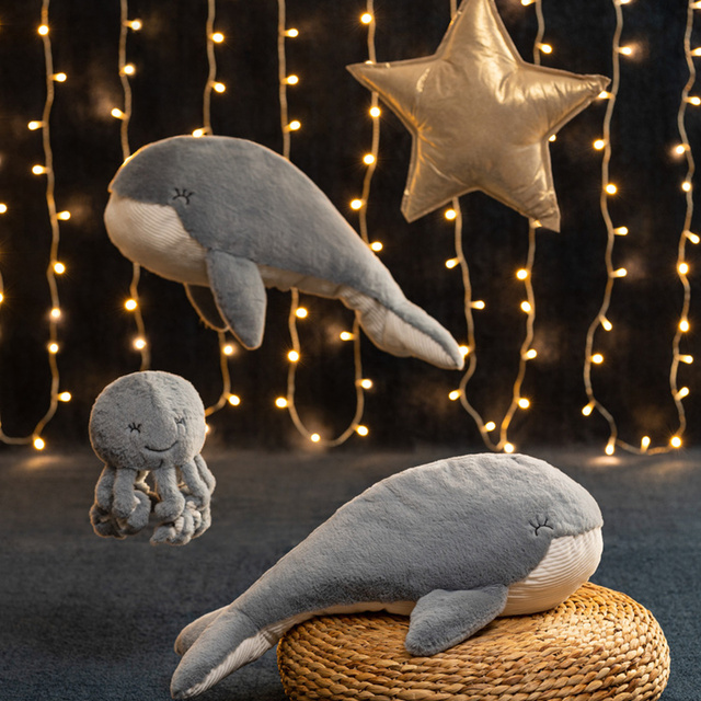 Mascota, balena de plus, 64 cm