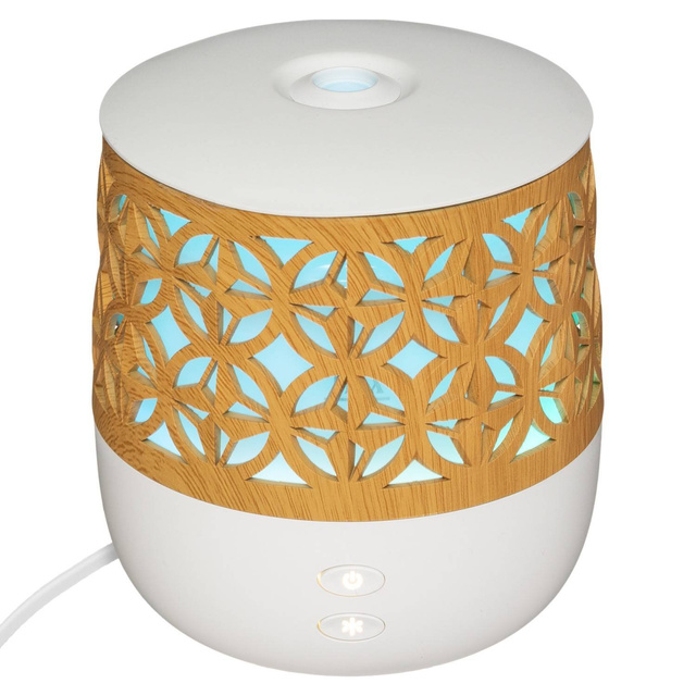 Difuzor de arome USB cu iluminare colorată, 100 ml