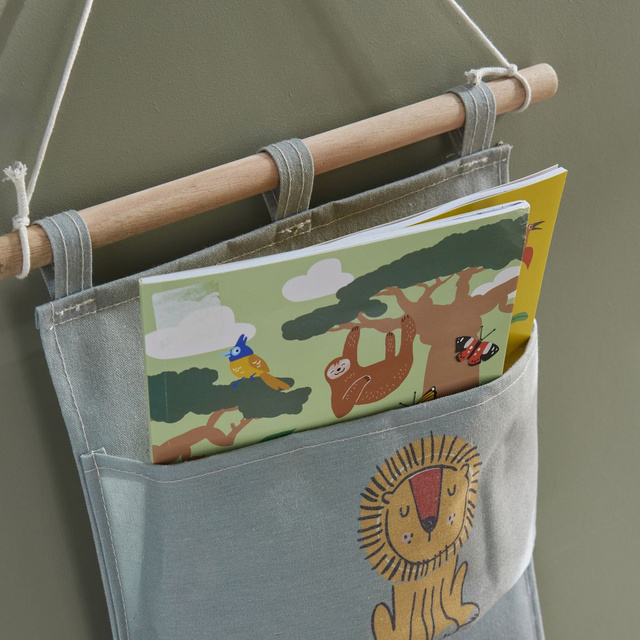 Organizator suspendat pentru jucării THE KING OF THE JUNGLE, 80 x 30 cm