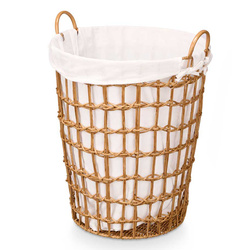 Coș de rufe cu mânere, un singur compartiment, 59 cm