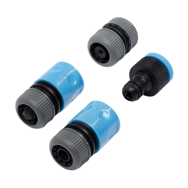 Set 4 adaptoare pentru furtun de grădină
