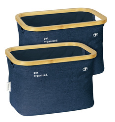 Coșuri pliabile pentru depozitare TOM TAILOR, set 2 bucăți