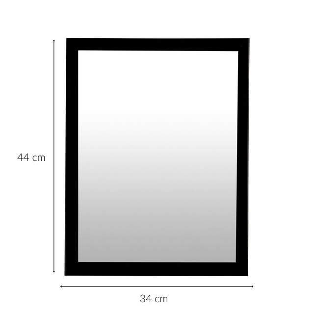 Oglinda de baie dreptunghiulara Basic, 34 x 44 cm