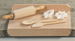 Accesorii pentru copt pentru copii din lemn de fag, tabla de patiserie si sucitor, forme pentru biscuiti, jucarii educative, KESPER