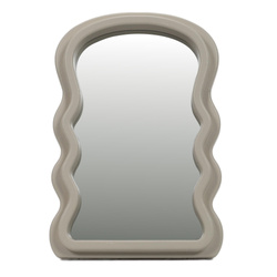 Oglinda decorativa in cadru ondulat, 18 x 26 cm