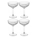 Set 4 pahare pentru sampanie, 4 250 ml