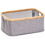 Cos depozitare, Gri, 38x26x16 cm, Zeller