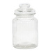 Borcan cu nervuri cu capac etanș, 750 ml