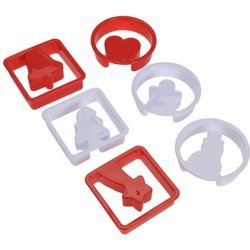 Forme pentru prăjituri de Crăciun, 12 bucăți