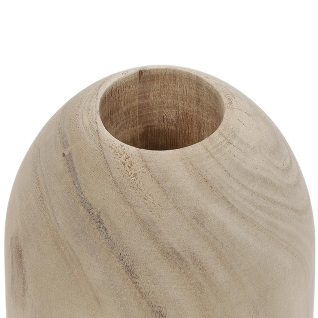 Vaza decorativa din lemn Pure