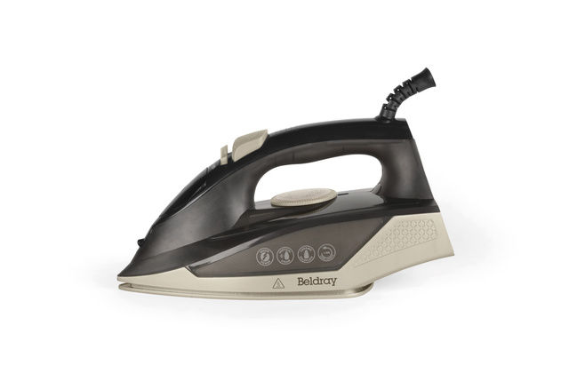 Fier de călcat cu aburi 2000 W Beldray, 100 g/min, 230 ml