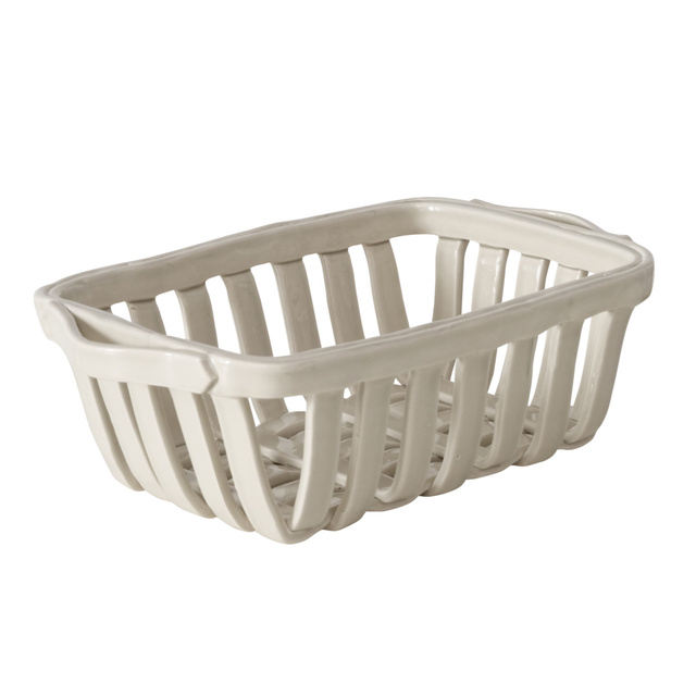 Vas decorativ din ceramica in forma de cos BARBERA, 24 x 15,5 cm