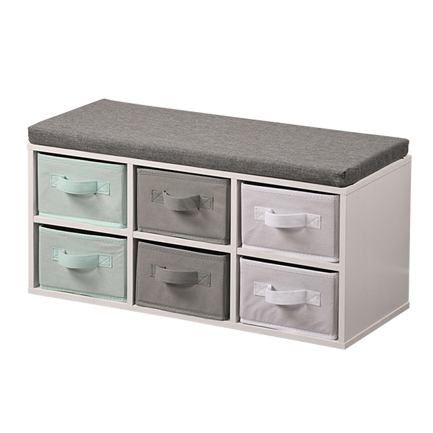 Banca pentru copii cu 6 organizatoare textile, Kesper