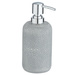 Distribuitor de sapun lichid RAJA, efect piatra, 350 ml, gri, Wenko