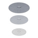 Set 3 capace din silicon pentru oale, diferite marimi