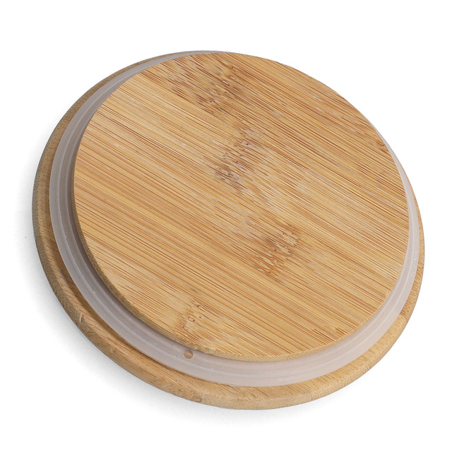 Borcan ceramic cu capac, pentru produse vrac, 1500 ml