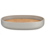 Săpunieră CLEAN cu scurgător din bambus