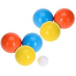 Set de 6 buburi de agrement pentru PENTAQUE + Ball 7 Elemente