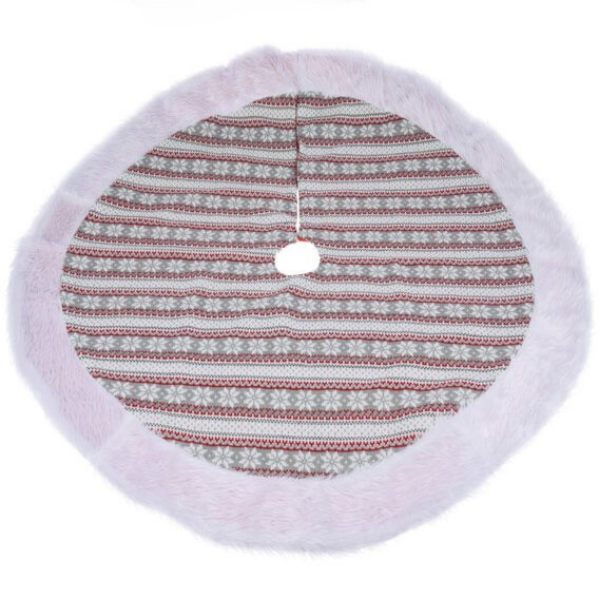 Covoras pentru brad SKIRT KNITTED, 100 cm