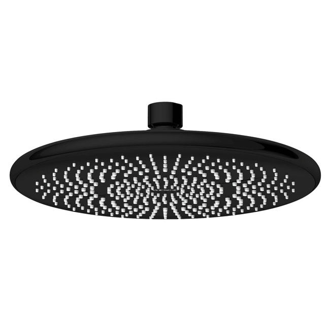 Cap de dus de tavan cu economie de apa, Ø 22,5 cm, negru, WENKO