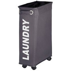 Coș de rufe CORNO, recipient 43 l, WENKO, gri