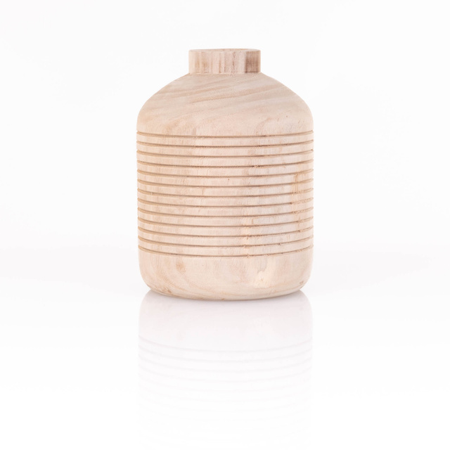 Vaza din lemn, Ø 15 cm