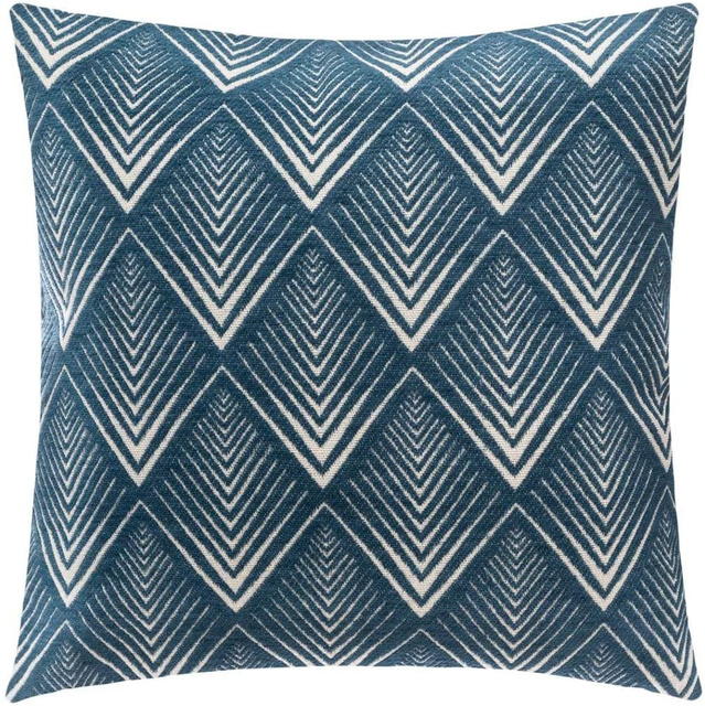 Perna decorativa cu modele geometrice, 40 x 40 cm