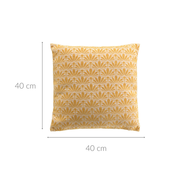 Pernă Jacquard cu husă detașabilă, 40 x 40 cm, OCRA