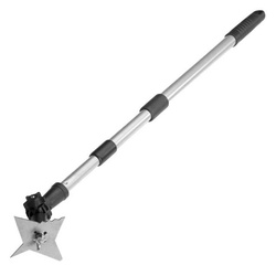 Racleta pentru chit cu 4 dinti cu maner telescopic