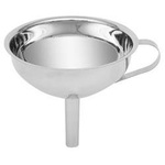 Pâlnie din oțel inoxidabil, 13 cm