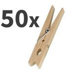 Clame pentru rufe, pentru spălat - 50 de bucăți în set, WENKO