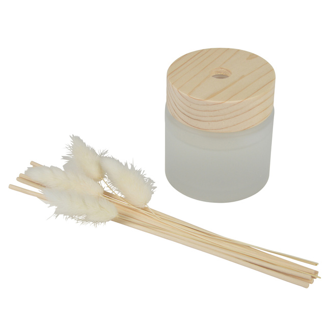 Difuzor de parfum cu paie uscate, 130 ml