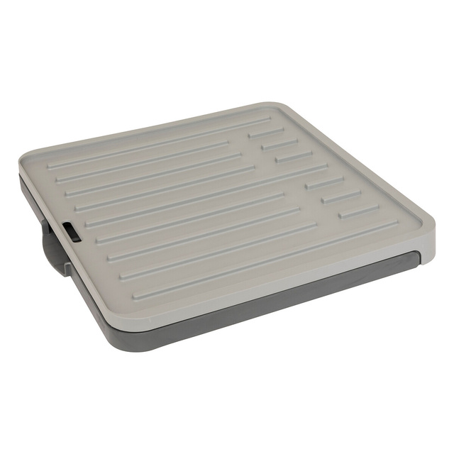 Suport extensibil pentru vase cu scurgere Neo gri