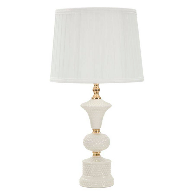 Lampă de birou cu bază decorativă CASERTA, 57 cm