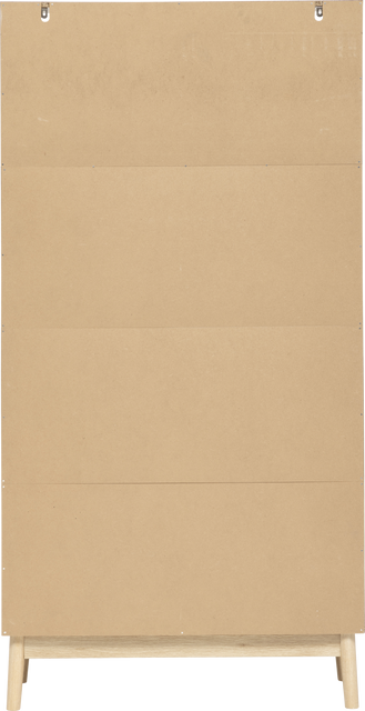 Raft pentru cărți cu polițe neregulate ABANA, 80 x 30 x 160 cm