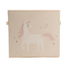 Cutie textila pentru jucarii Unicorn, 32 x 32 x 30 cm