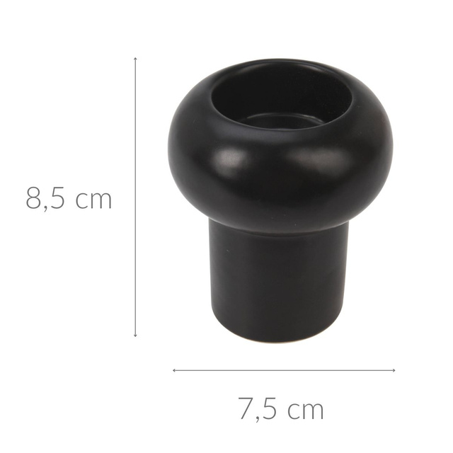 Sfeșnic decorativ din ceramică, 8,5 cm