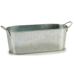 Masca ovală pentru ghiveci din zinc EDEN