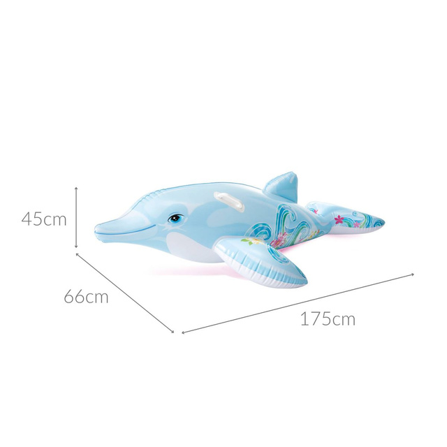 Saltea de inot DELFIN, gonflabila, INTEX