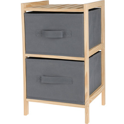 Dulap cu 2 sertare textile